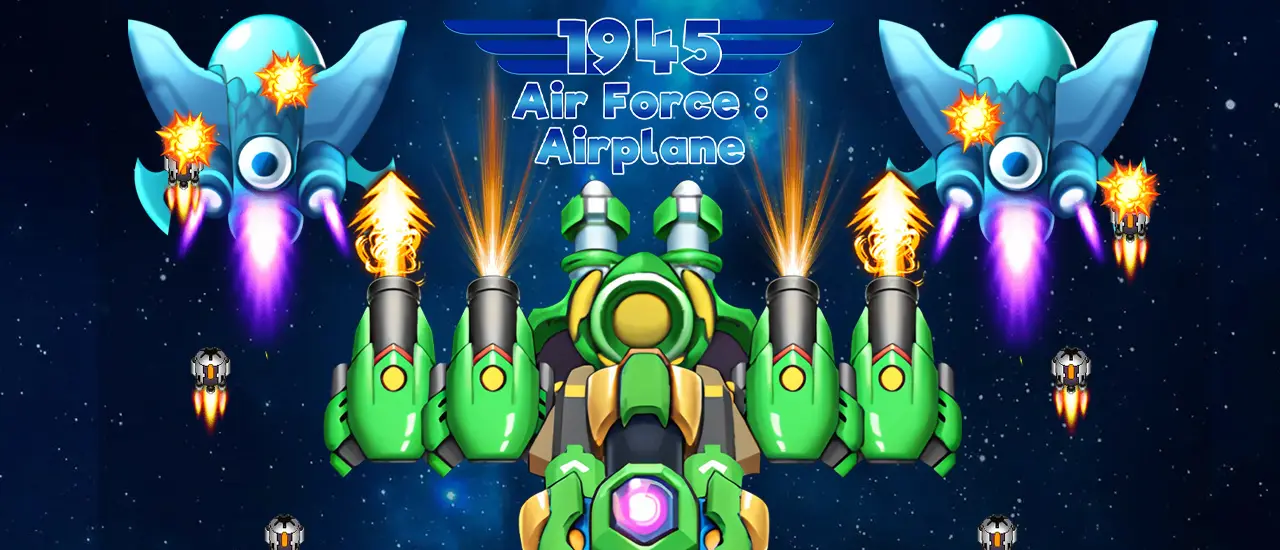 1945 Air Force Airplane - Juega y Dispara en Batallas Aéreas Gratis