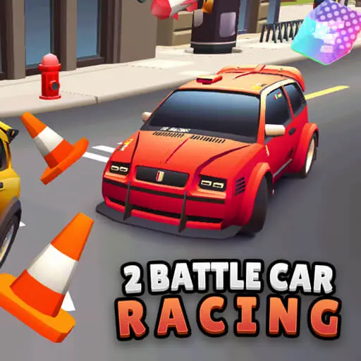 2 Player Battle Car Racing - Jogue Online e Grátis