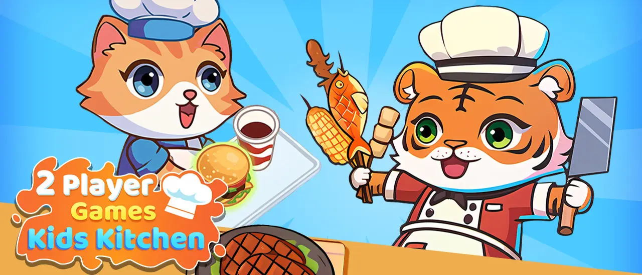 2 Player Games Kids Kitchen - Jeu de Cuisine en Ligne Gratuit