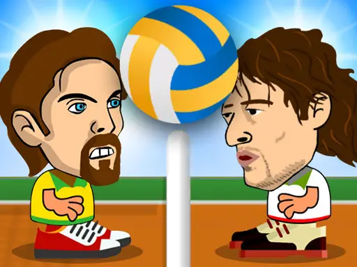 2 Player Head Volleyball - Kostenloses Online Volleyball Spiel