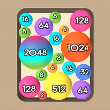 2048 Balls - Jogo de Mesclar Bolas Grátis Online