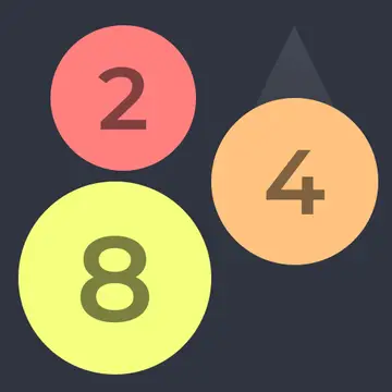 2048 Ballz kostenlos spielen - Online Puzzle & Bubble Shooter
