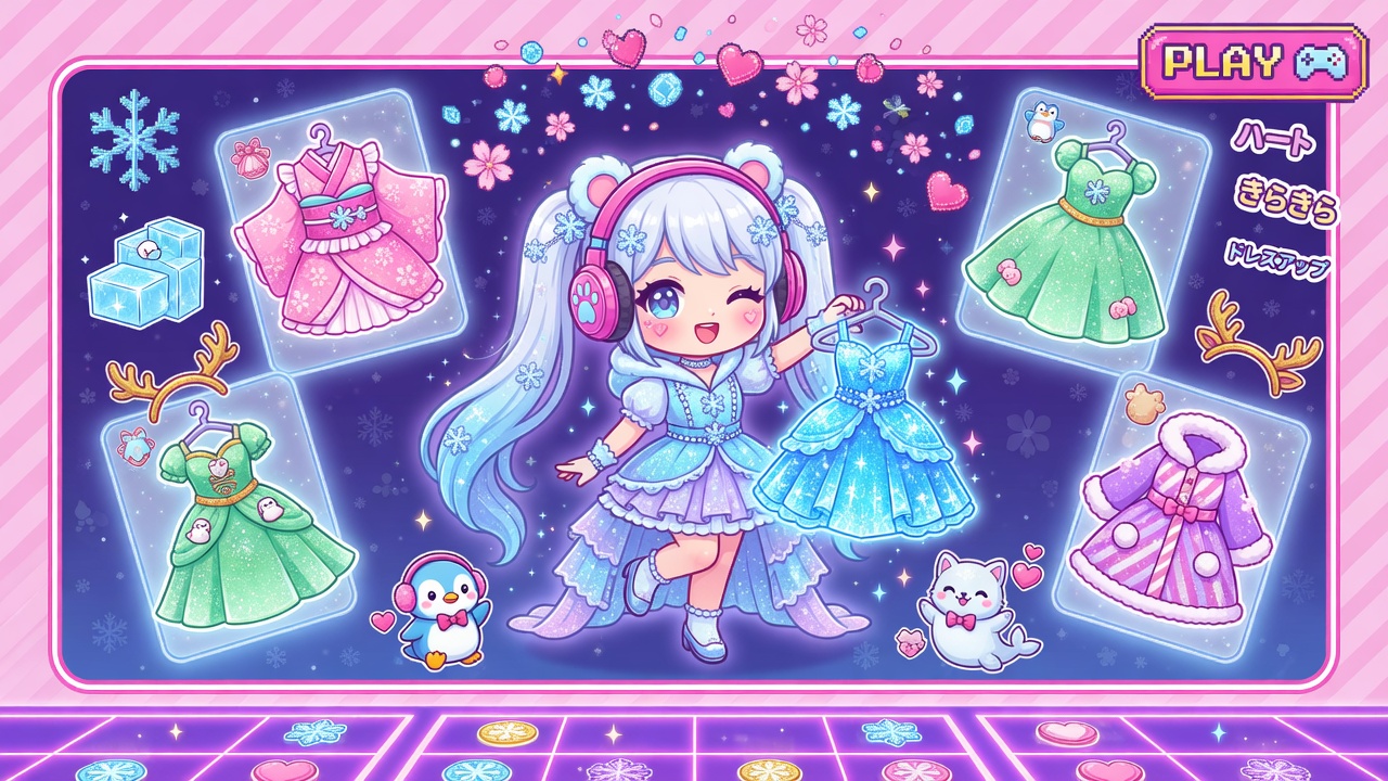 frozen dress up