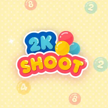 2K Shoot 無料オンラインゲーム｜バブルシューティング＆2048パズル
