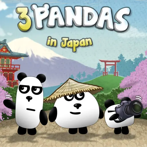 3 Pandas In Japan HTML5 - Play Free Adventure Game Online