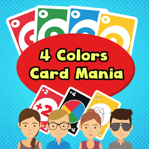 4 Colors Card Mania - Jogo de Cartas Online Grátis