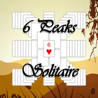 6 Peaks Solitaire kostenlos online spielen – Kartenspiel für Einzelspieler
