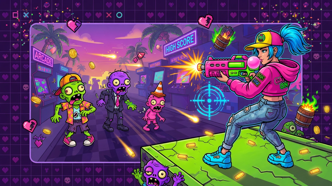 third person shooter zombie
