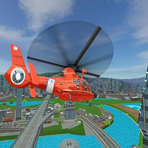 911 Rescue Helicopter Simulation 2020