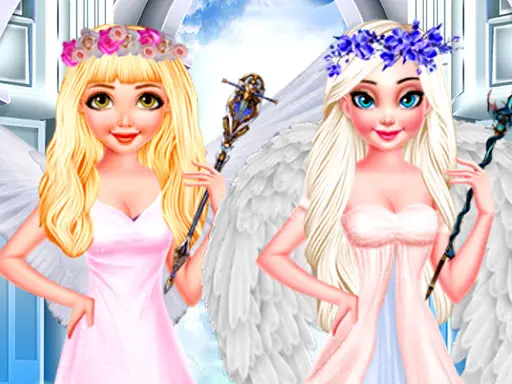 A Day in Angel World - Jeu de Dress-up et de Simulation en ligne