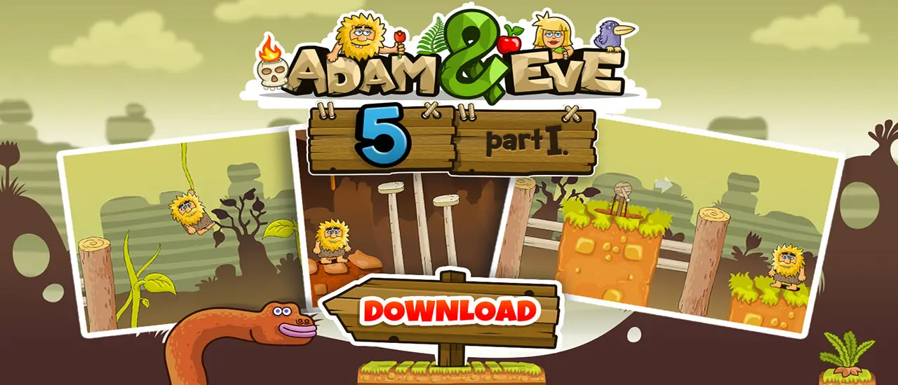 Adam and Eve 5 Teil 1 – Kostenloses Abenteuer Spiel online spielen