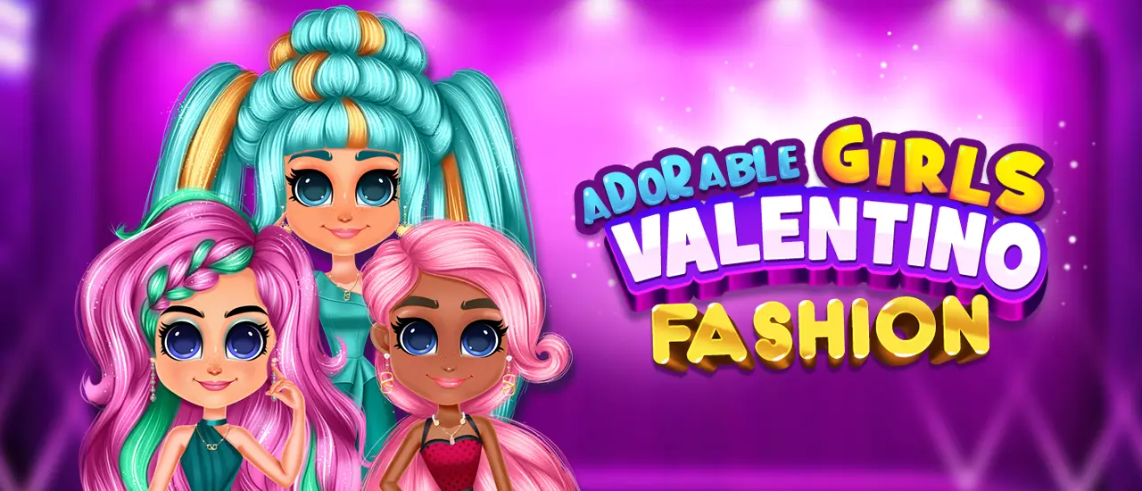Adorable Girls Valentino Fashion – Kostenloses Mode-Spiel für Mädchen