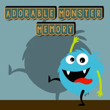 Adorable Monster Memory - Jeu de mémoire en ligne gratuit