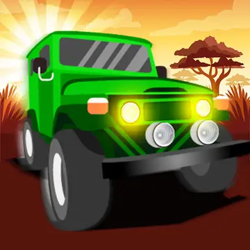 Africa Jeep Race لعبة سباق سيارات مجانية على الإنترنت