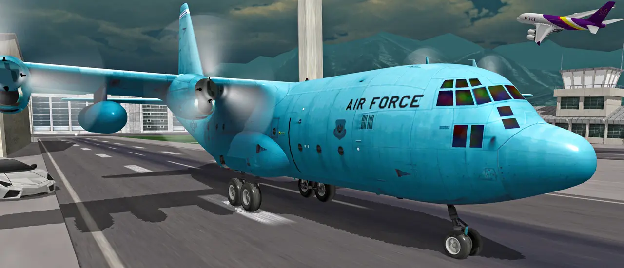 Airplane Free Fly Simulator – Flugzeug Spiel kostenlos online spielen