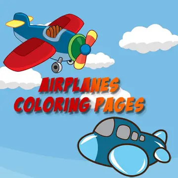 Airplanes Coloring Pages - Jeu de coloriage en ligne gratuit pour enfants