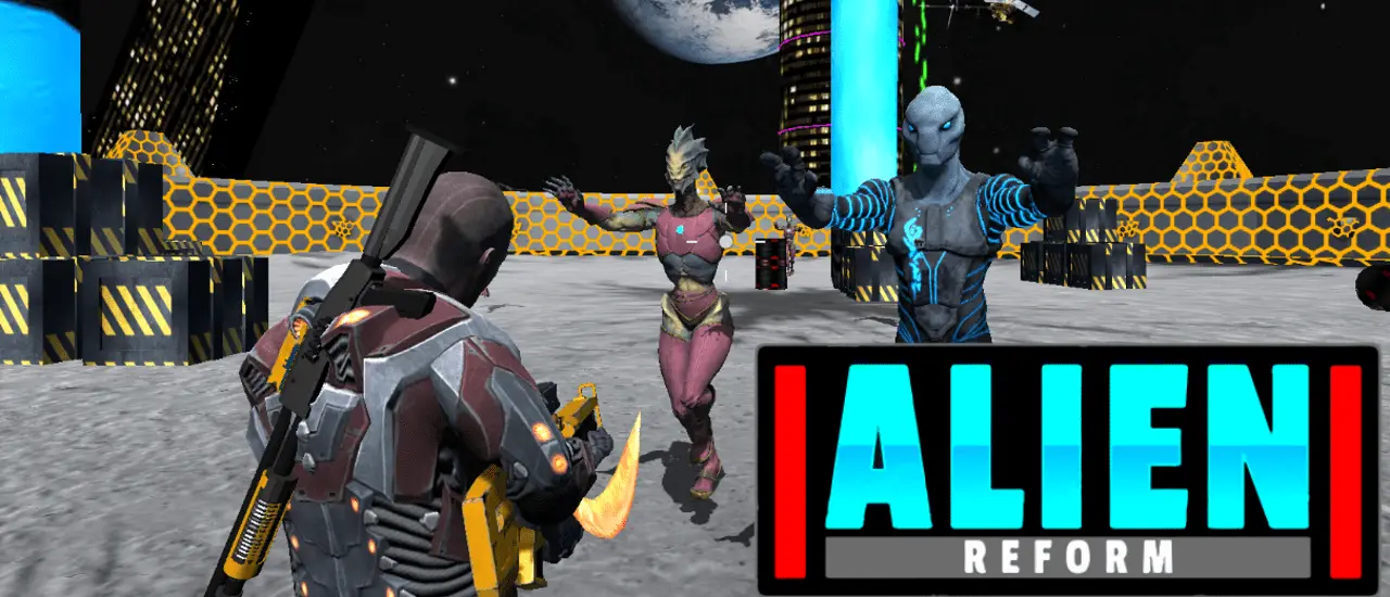 Alien Reform: Juego de disparos en 3D para jugar en línea y gratis