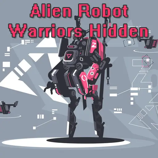 Alien Robot Warrior Hidden - Juego de memoria y monstruos online gratis