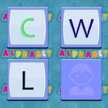 Alphabet Memory - Jeu de mémoire pour apprendre l'alphabet en ligne gratuit