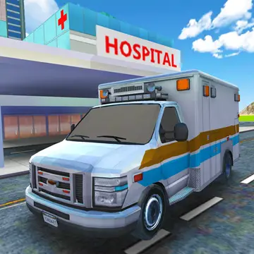 救急車シミュレーター：レスキューミッションで遊ぶゲーム