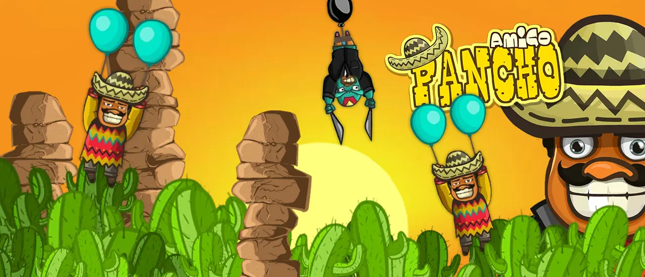Amigo Pancho kostenlos spielen – Physik Puzzle Spiel online