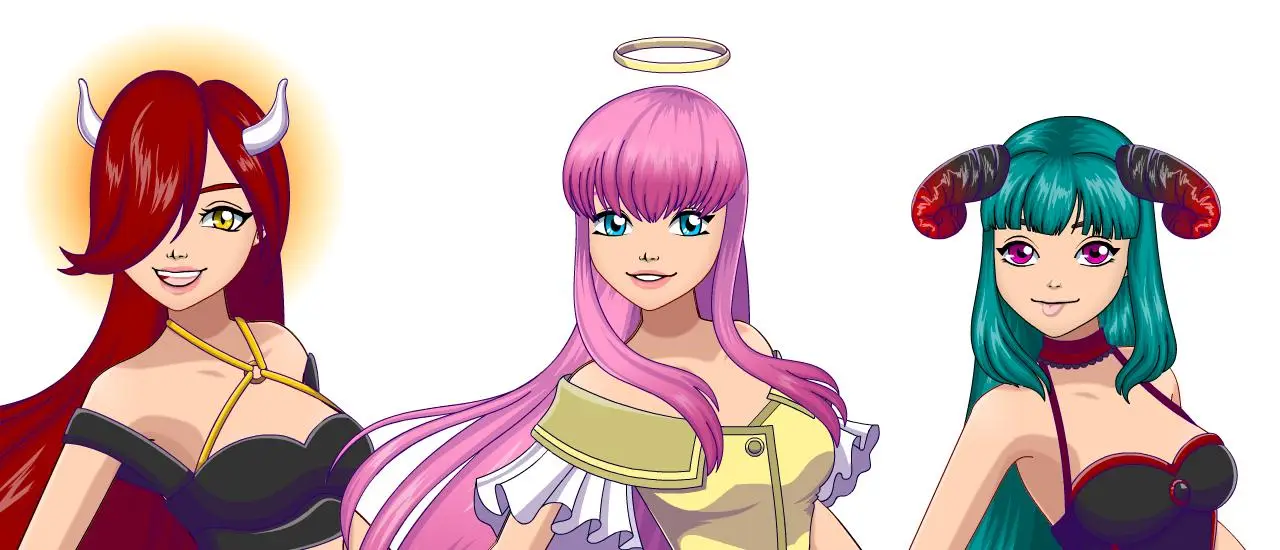 Angel or Demon Avatar Dress Up Game - Jeu de Création en Ligne Gratuit