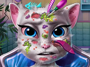 Angela Skin Doctor Oyna - Çocuklar ve Bebekler İçin Ücretsiz Oyun