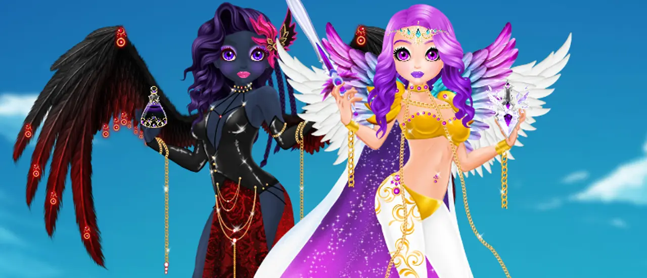 Angelical Encanto Princesa - Juego de vestir y jugar gratis