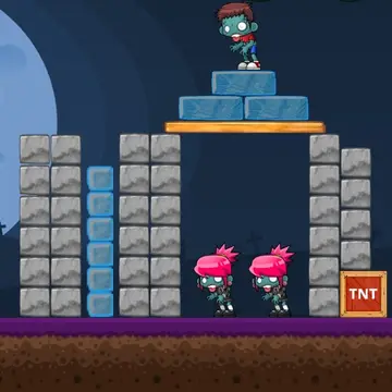 Angry Skulls - Fun Zombie Themed Play Game with Physics and Levels