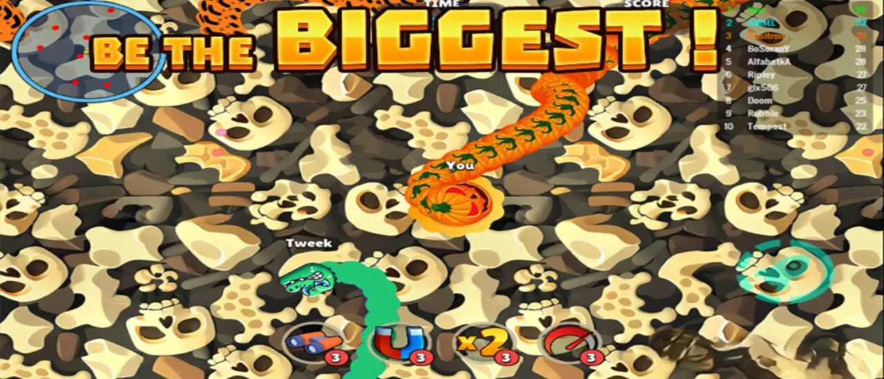 angry snake io