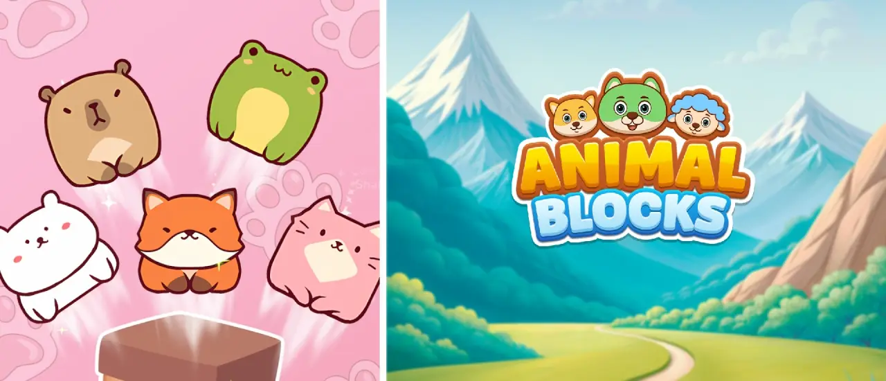 Animal Blocks Ücretsiz Oyna - Eşleştirme ve Birleştirme Bulmacası