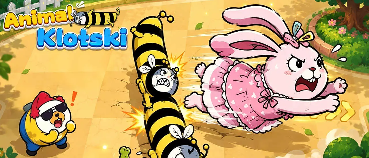 Animal Klotski - Kostenloses Puzzlespiel zum Spielen & Lösen