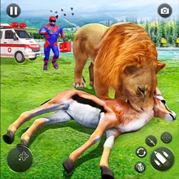 Animal Rescue Robot Hero - لعبة إنقاذ الحيوانات مجانًا عبر الإنترنت
