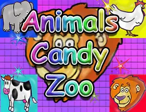 Animals Candy Zoo - Fun Play Game for Kids