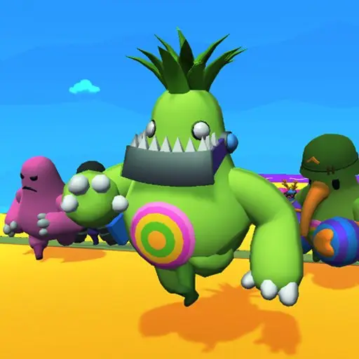 Animals Party - Fun Online Knockout Game with Traps and Obstacles
