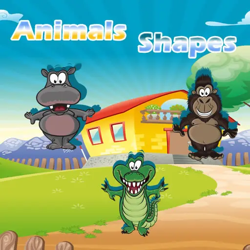 Animals Shapes - Jeu de Puzzle en Ligne Gratuit pour Enfants