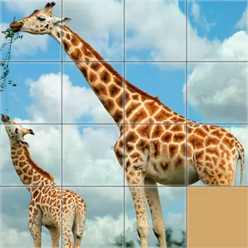 Animals Slide Puzzle لعبة تركيب الصور مجانية عبر الإنترنت