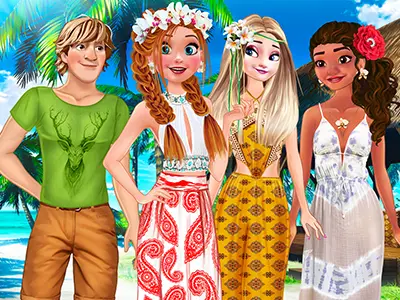 Annas Geburtstag in Hawaii – Mädchen Spiel zum Feiern