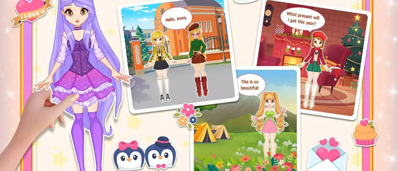 Anna's Story: Dress Up DIY - Ücretsiz Oyna, Giydirme Oyunu