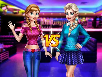 Annie Vs Ellie - Princess Dress Up Game for Girls to Play Online Free