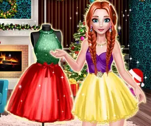 Annie Winter Dress - Jogo de Vestir de Inverno Grátis