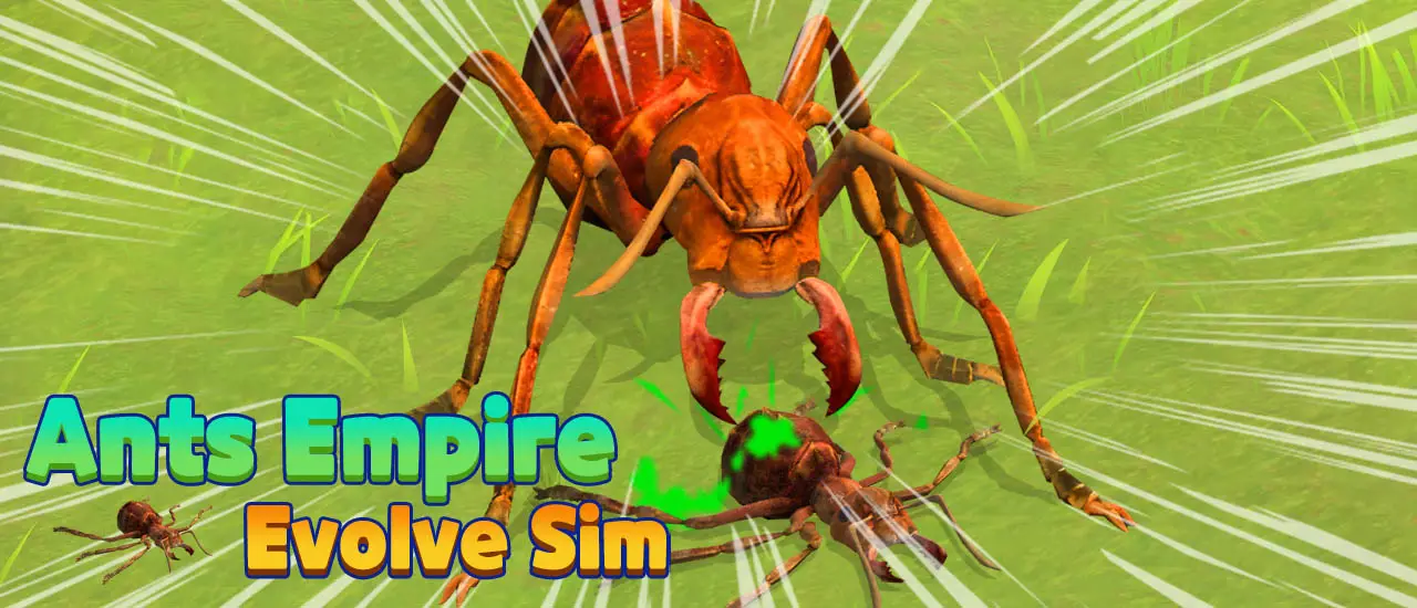 Ants Empire Evolve Sim لعبة استراتيجية مجانية للعب عبر الإنترنت