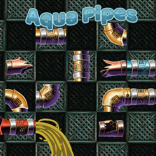 Aqua Pipes - Jeu de Puzzle en Ligne Gratuit