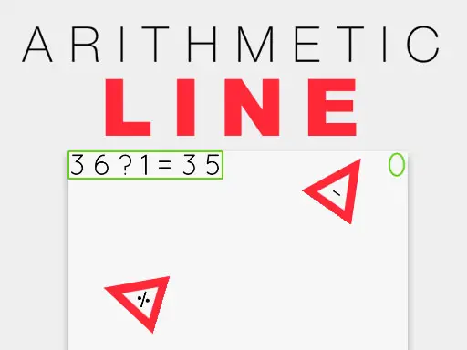 Arithmetic Line - Jeu de réflexion et calcul en ligne gratuit
