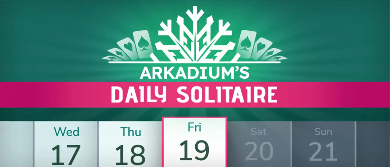 لعب لعبة سوليتير اليومية من Arkadium مجانًا على الإنترنت