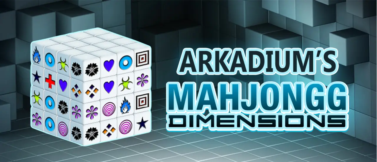 Arkadium's Mahjongg Dimensions Blue