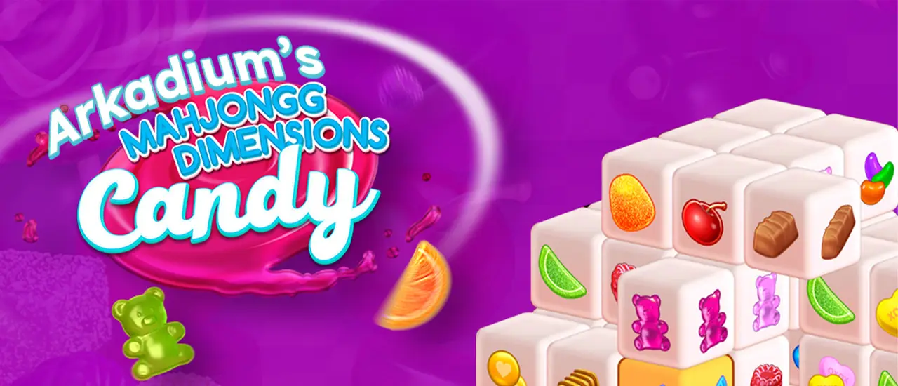 Arkadium's Mahjongg Dimensions Candy 640 seconds