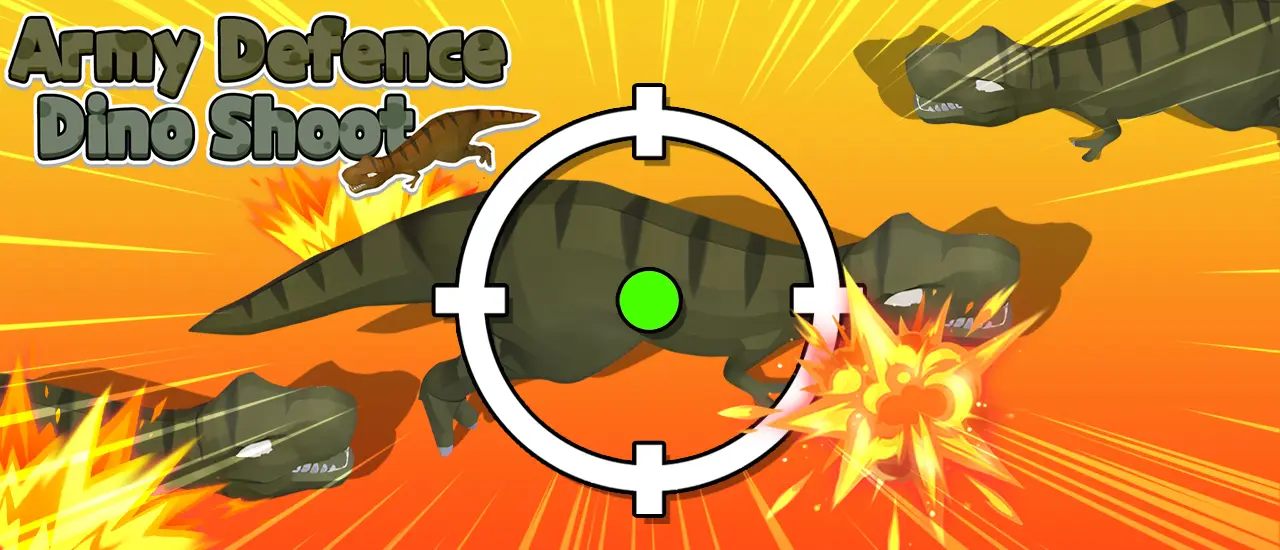 Army Defence Dino Shoot - Play Free Dinosaur Defense Game