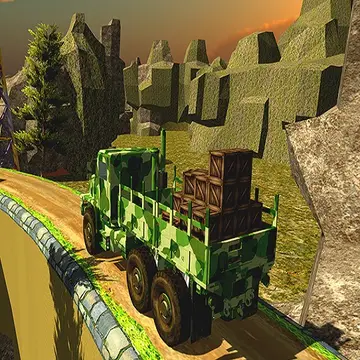 Army Truck Transport - Jogue jogo de transporte militar 3D grátis