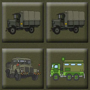 Army Trucks Memory Spiel kostenlos online spielen